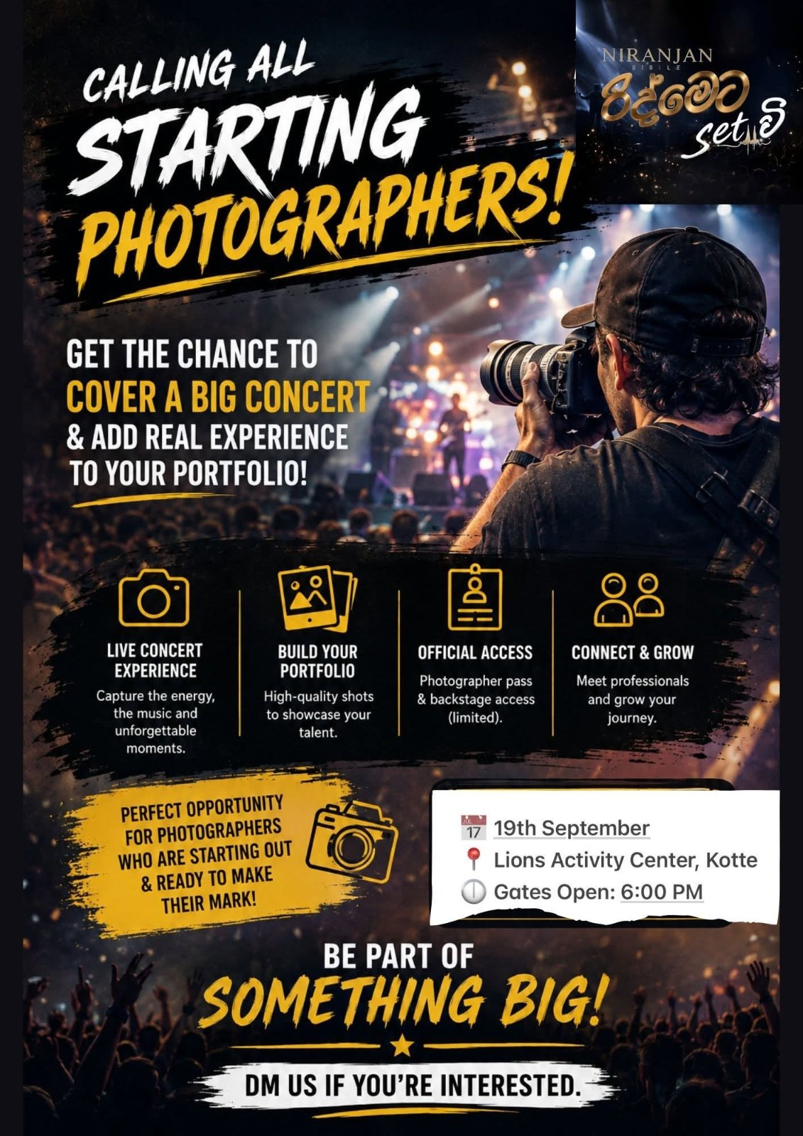 Starting Photographers Workshop