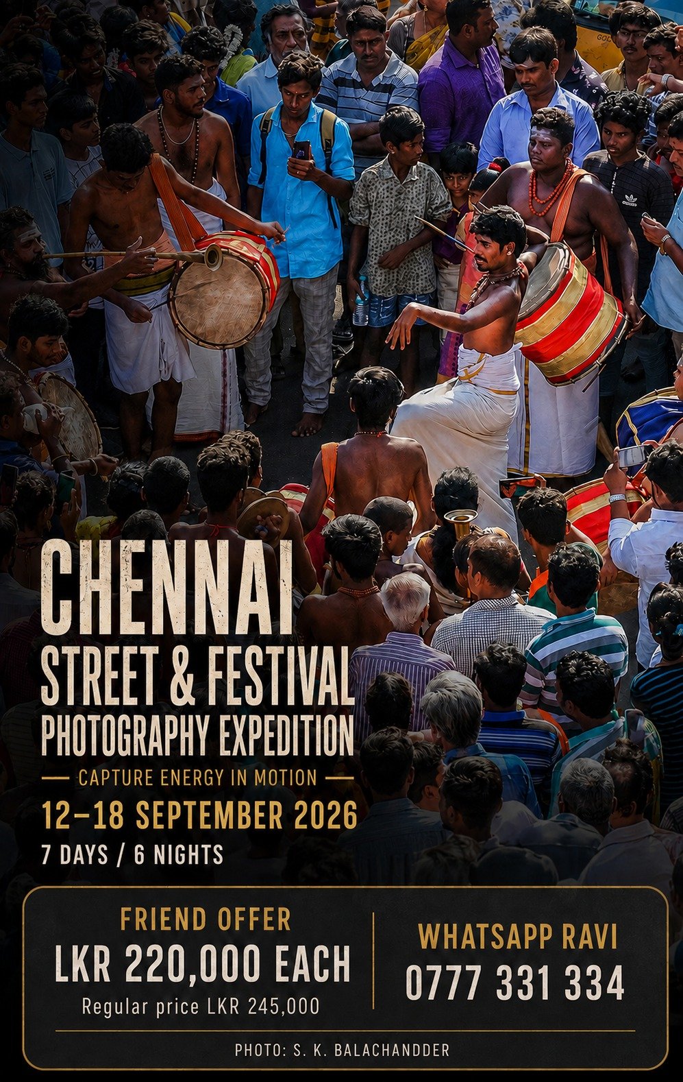 Chennai Street & Festival Photography Expedition
